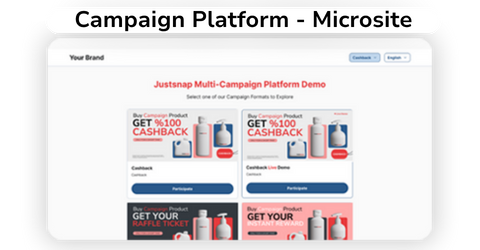 Campaign Platform Microsite